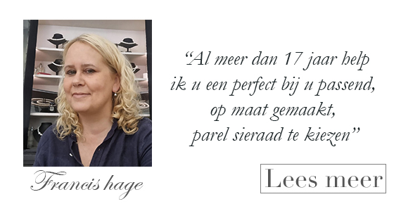 Francis Hage,expert in parels en parelsieraden