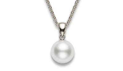 Akoya parelhanger 925 Sterling zilver met ketting 42 cm