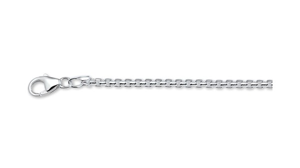 Venetiaans collier zilver 1,4 mm