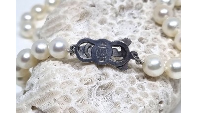 Gereserveerd - Akoya Mikimoto collier