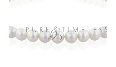 Zuidzee parelketting 8 tot 10 mm semi rond