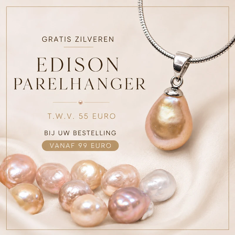 Gratis Edison parelhanger bij bestelling vanaf 99 euro